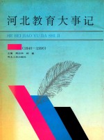 河北教育大事记 1840-1990