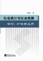 社会统计与社会核算  理论、方法与应用