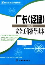 厂长（经理）安全工作指导读本 插图版