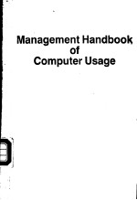 MANAGEMENT HANDBOOK OF COMPUTER USAGE