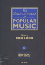 THE ENCYCLOPEDIA OF POPULAR MUSIC VOLUME 4 THIRD EDITION