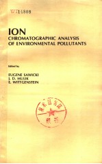 ION CHROMATOGRAPHIC ANALYSIS OF ENVIRONMENTAL POLLUTANTS