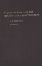 ATOMIC ABSORPTION AND FLUORESCENCE SPECTROSCOPY