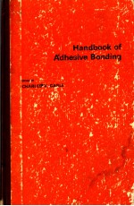 HANDBOOK OF ADHESIVE BONDING