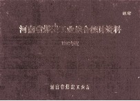 河南省煤炭工业综合统计资料 1988年度