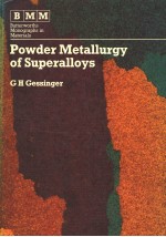 POWDER METALLURGY OF SUPERALLOYS