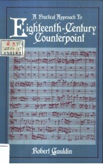 A practical approach to eighteenth-century counterpoint