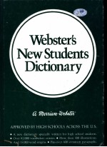 Websters New Students Dictionary