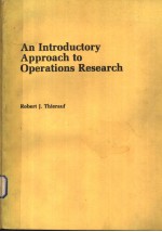 AN INTRODUCTORY APPROACH TO OPERATIONS RESEARCH