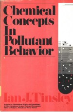 Chemical Concepts In Pollutant Behavior