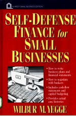 SELF-DEFENSE FINANCE FOR SMALL B USINESSES