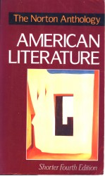 The Norton Anthology of American Literature