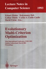 Evolutionary Multi-Criterion Optimization