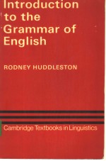 Introduction to the Grammar of English