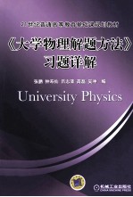 21世纪普通高等教育基础课规划教材 《大学物理解题方法》习题详解