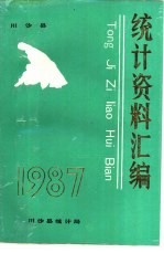 川沙县统计资料汇编 1987年