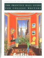 the prentice hall guide for college writers third edition