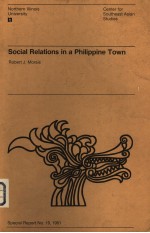 Social Relations in a Philippine Town