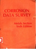 CORROSION DATA SURVEY Metals Section Sixth Edition