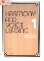 HARMONY AND VOICE LEADING  1