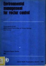 ENVIRONMENTAL MANAGEMENT FOR VECTOR CONTROL