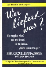 WER LIEFERT WAS 29 WEST-AUSGABE 1977