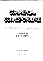 COMMERCIAL CORRESPONDENCE