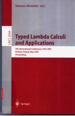 Typed Lambda Calculi and Applications