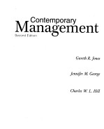 Contemporary Management(Second Edition)