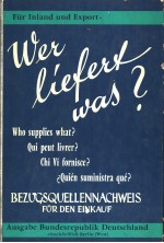 WER LIEFERT WAS 21 WEST-AUSGABE 1969