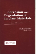 Corrosion and Degradation of Implant Materials