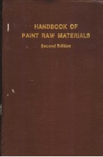 HANDBOOK OF PAINT RAW MATERIALS SECOND EDITION