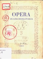 OPERA IN CZECHOSLOVAKIA