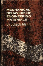 MECHANICAL BEHAVIOR OF ENGINEERING MATERIALS