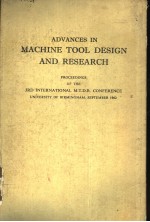 ADVANCES IN MACHINE TOOL DESIGN AND RESEARCH