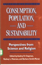 CONSUMPTION POPULATION AND SUSTAINABILITY