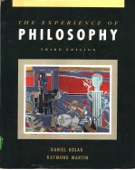 THE EXPERIENCE OF PHILOSOPHY(THIRD EDITION)