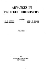 ADVANCES IN PROTEIN CHEMISTRY