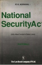 National SecurityAct (With Allied Central & States Laws) (2nd Edition)