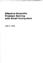 Effective Scientific Problem Solving with Small Computers