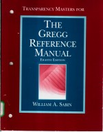 transparency masters ror the gregg reference manual