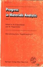 Progress in Materials Analysis Vol.2