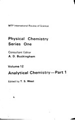 VOLUME 12 ANALYTICAL CHEMISTRY-PART 1