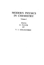 MODERN PHYSICS IN CHEMISTRY VOLUME Ⅰ