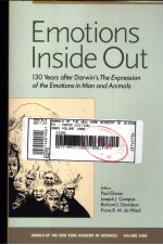 EMOTIONS INSIDE OUT 130 Years after Darwin's The Expression of the Emotions in Man and Animals