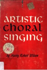 ARTISTIC CHORAL SINGING