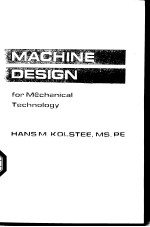 MACHINE DESIGN FOR MECHANICAL TECHNOLOGY