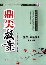 鼎尖教案 数学 五年级 上 北大师版