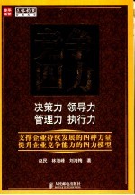 竞争四力 决策力 领导力 管理力 执行力