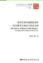 农村信贷市场跟踪调查 以安徽省宣城市宝塔村为例